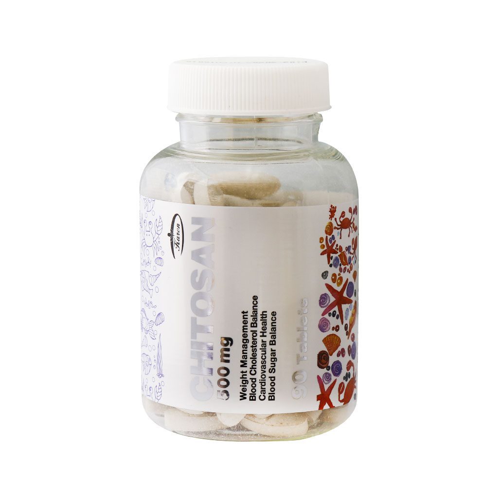 Karen-Chitosan-500mg-90-Tabs قرص کیتوزان ۵۰۰ کارن