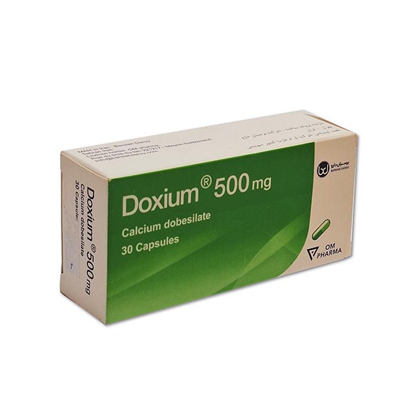 کپسول دوکسیوم 500 میلی گرم کپسول دوکسیوم 500 میلی گرم