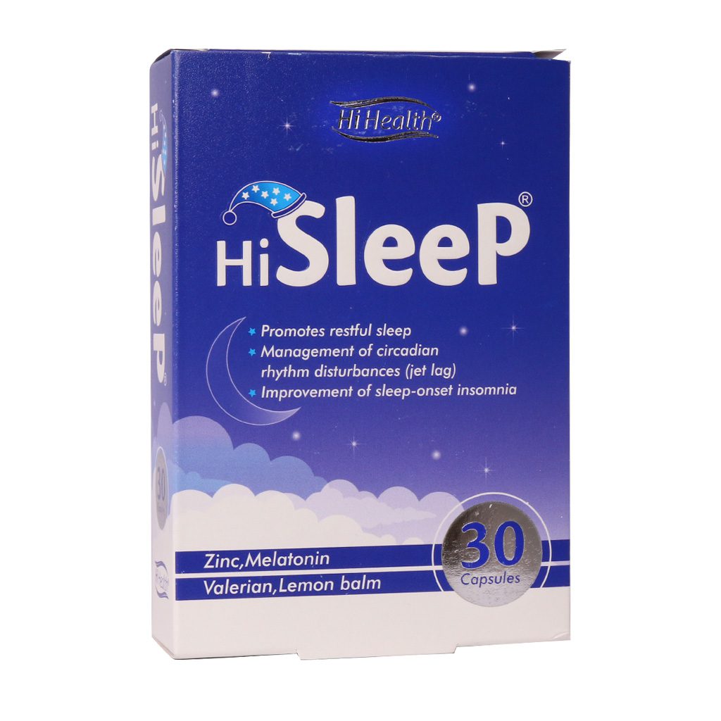 کپسول های اسلیپ های هلث 30 عدد کپسول های اسلیپ(30عدد) HI SLEEP - تصویر 1