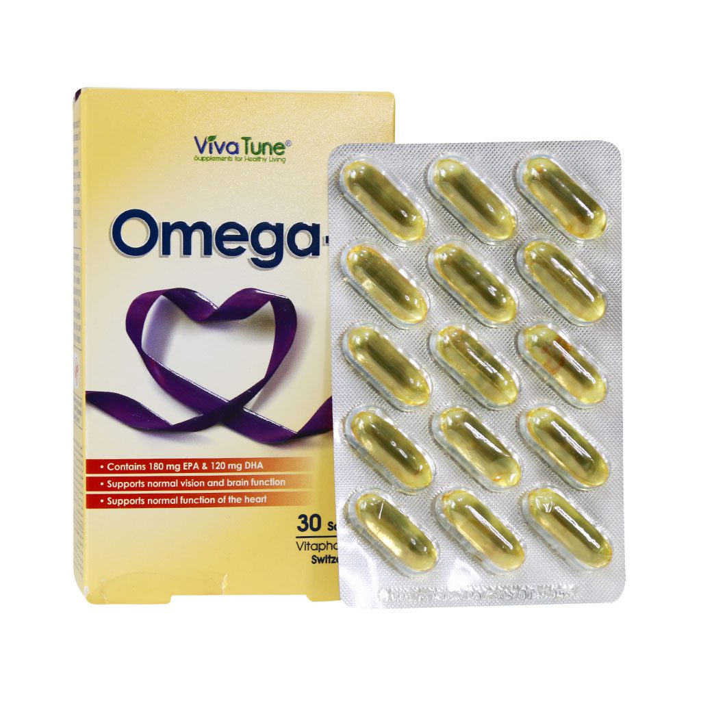کپسول نرم ژلاتینی امگا 3 ویواتیون کپسول نرم ژلاتینی امگا 3 ویواتیون