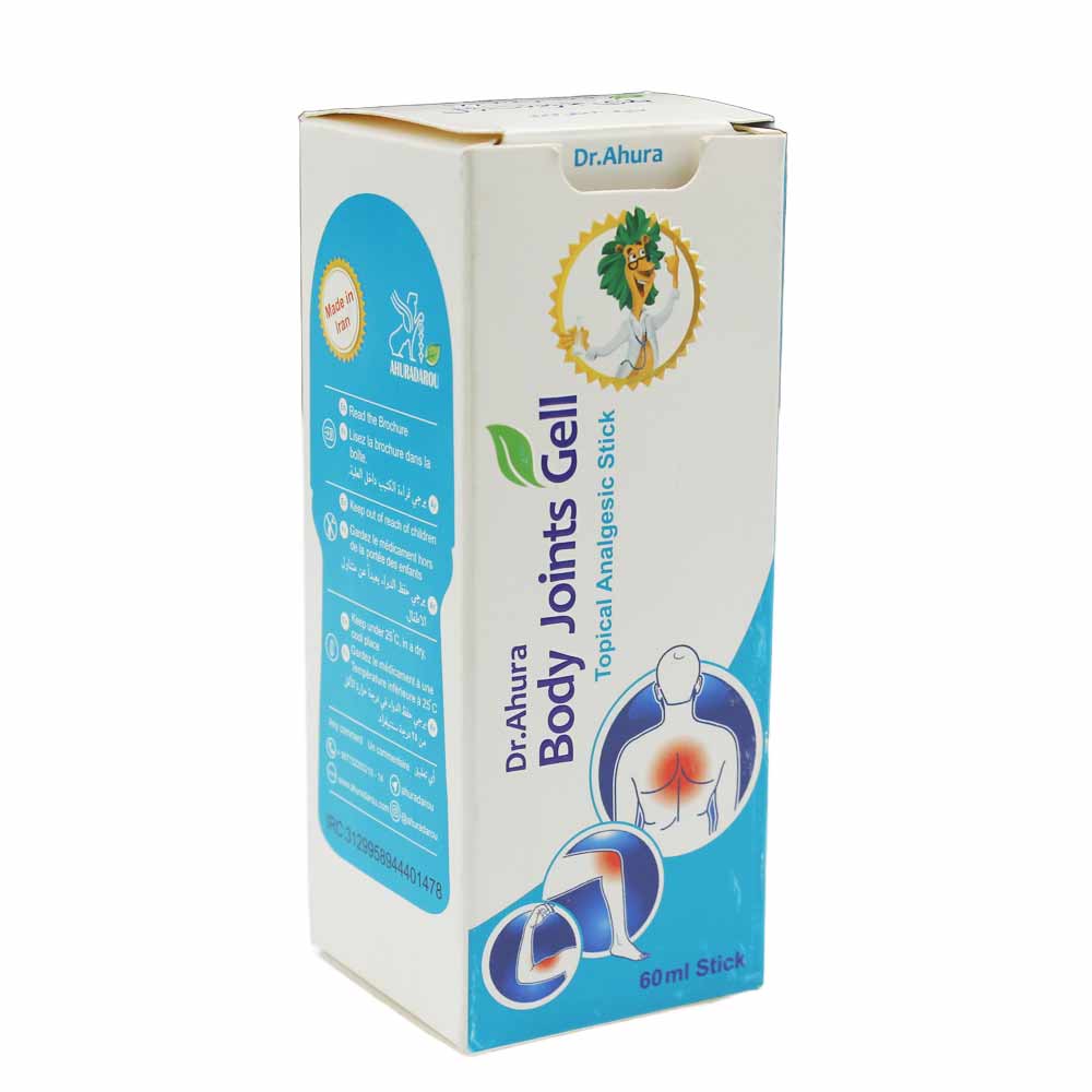 استیک موضعی بادی جوینت ژل اهورا دارو استیک موضعی بادی جوینت ژل اهورا دارو (5گرم) - تصویر 1
