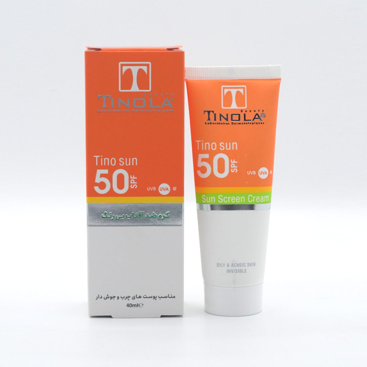 26 کرم ضد آفتاب بی رنگ تینولا SPF 50 ( 50 میل ) - تصویر 1