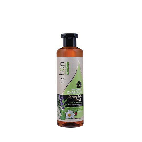 شامپو تقویت کننده هفت گیاه موی شون Schon herbamix repair Shampoo