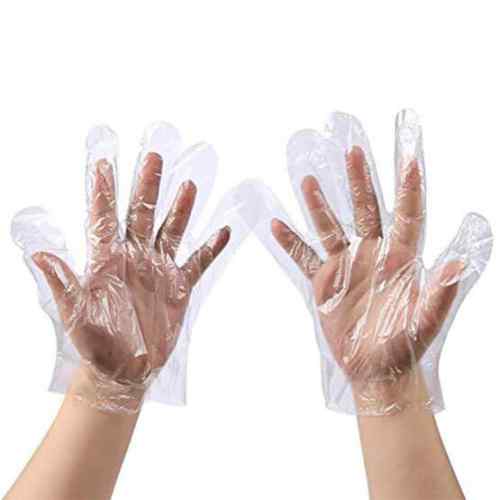 دستکش نایلونی یکبار مصرف Disposable Nylon Gloves