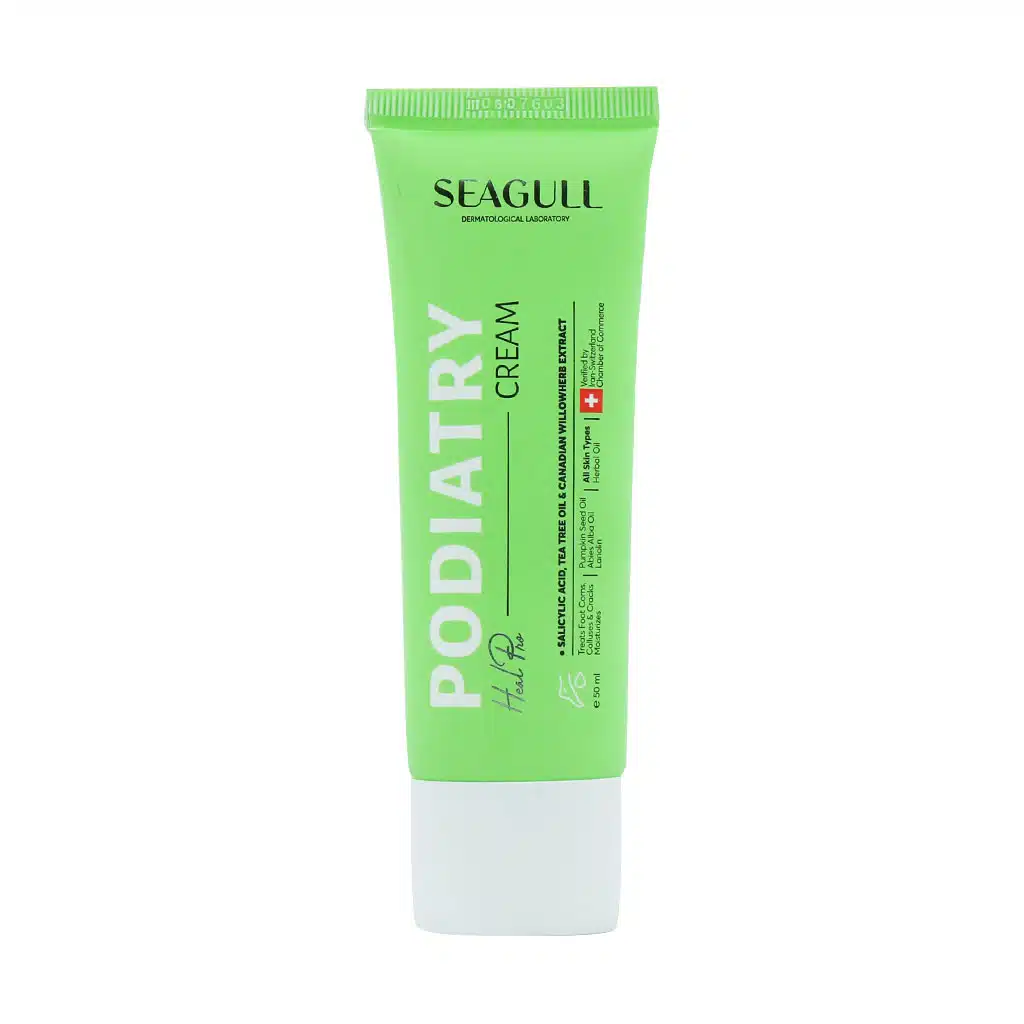 Seagull-Podiatry-cream-50-ml-1.jpg کرم ترک پا سی گل مناسب انواع پوست (50 میل) - تصویر 1