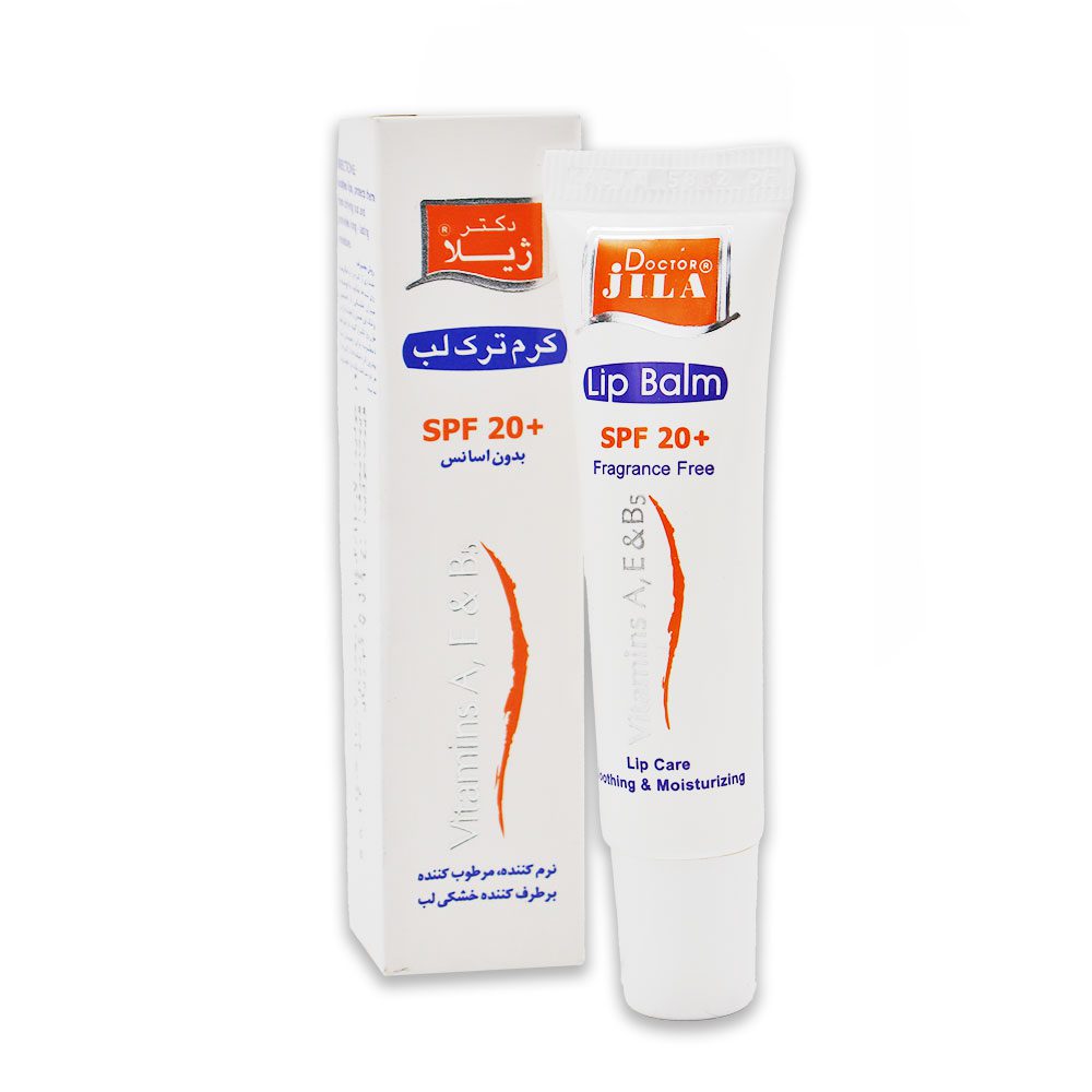 کرم-ترک-لب-SPF20-دکتر-ژیلا-2-1 کرم ترک لب ویتامینه بدون اسانس دکتر ژیلا SPF20 - تصویر 1
