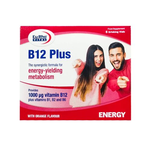 ویال خوراکی B12 پلاس یوروویتال