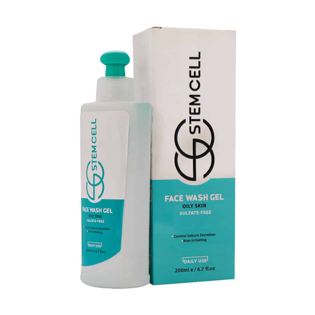 Stem-Cell-Face-Wash-Gel-For-Oily-Skin-200 ژل شستشوی صورت استم سل مناسب پوست چرب (200 میلی لیتر) - تصویر 1