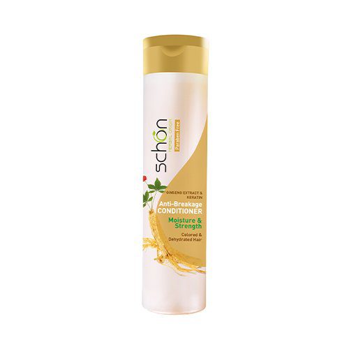 شامپو نرم کننده قوی مو رنگی و آسیب دیده Schon Ginseng Extract Keratin Shampoo