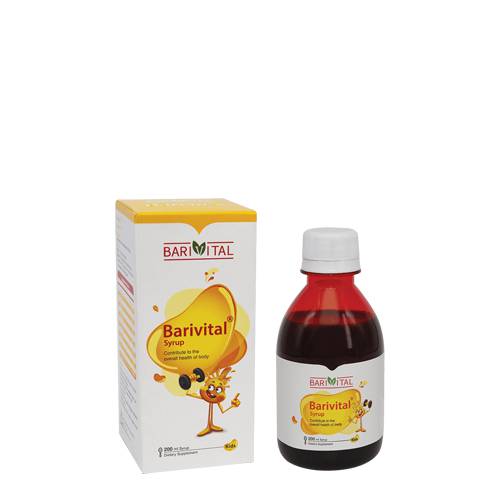 شربت باریوبتال مولتی ویتامین رشد کودک BARIVITAL Syrup