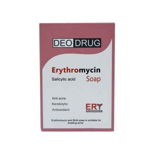 صابون اریترومایسین دئودراگ،آکنه جوش DEO DRUG Erythromycin Soap-