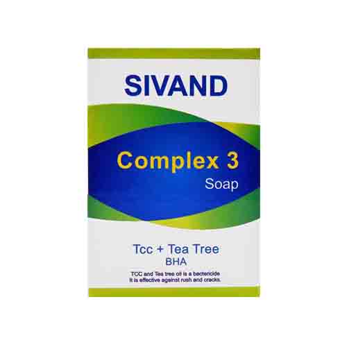صابون جوش لایه بردار کامپلکس تری سیوند SIVAND Complex 3 Soap