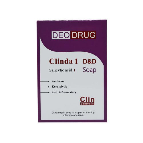 صابون کلیندامایسین دئودراگ،آنتی اکنه قوی DEO DRUG Cleanda1 Soap