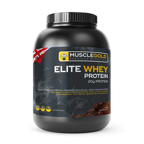 پروتئین الیت وی ماسل گولد Muscle Gold Elite Whey Protein Powder