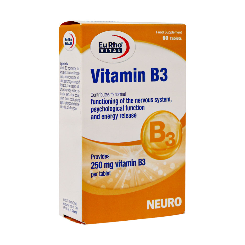 ویتامین B3 250 یوروویتال