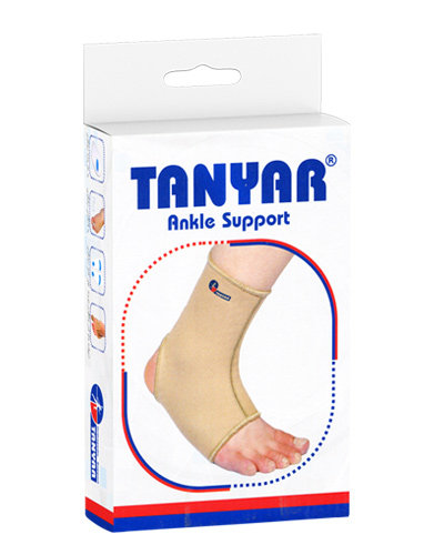 قوزک-بند-نئوپرنی-سایز-M-شرکت-تن-یار-پشت-جعبه قوزک بند نئوپرنی تن یار 6031 XL - Image 1