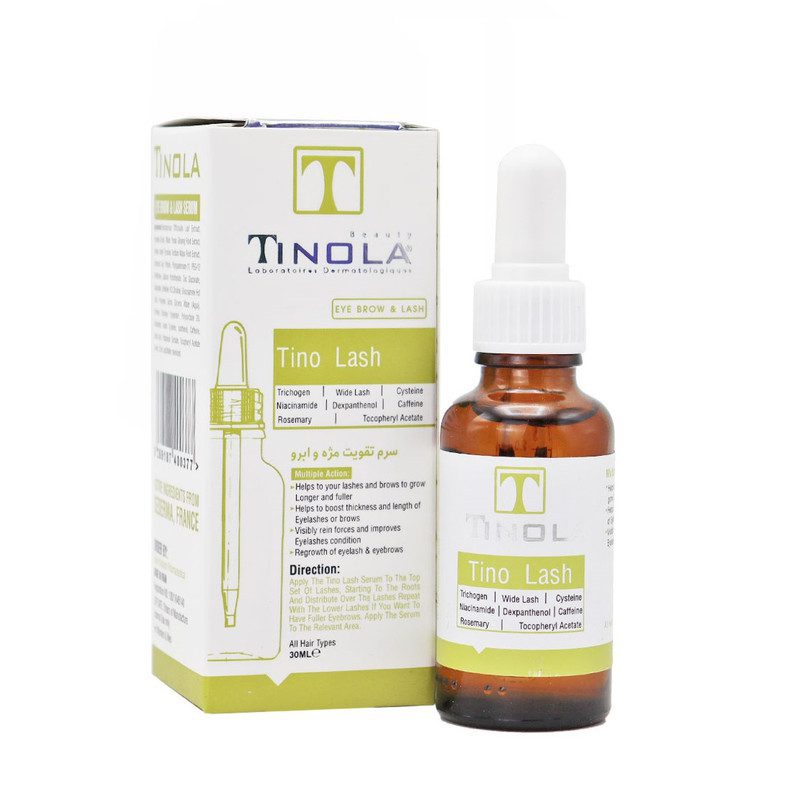سرم تقویت کننده مژه و ابرو تینولا سرم تقویت کننده مژه و ابرو تینولا