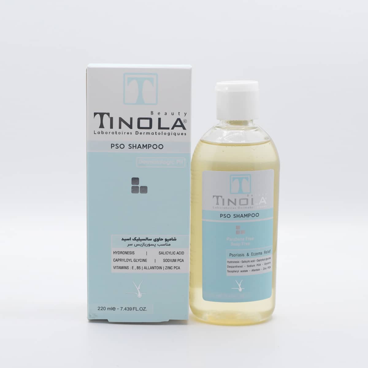 شامپو حاوی 2% سالسیلیک اسید تینولا شامپو حاوی 2% سالسیلیک اسید تینولا