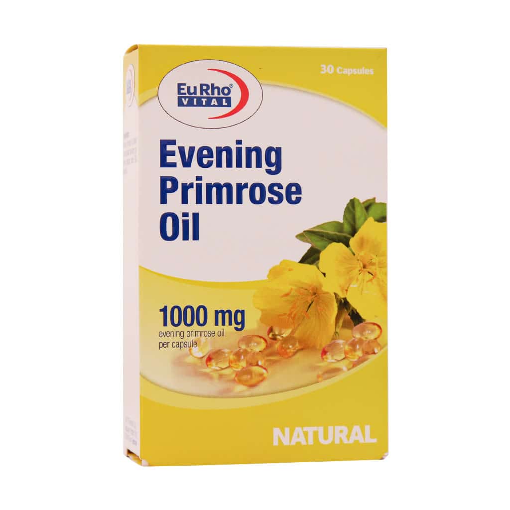 Eurhovital-Evening-Primrose-Oil-30-Capsules کپسول ایوینینگ پرایم رز اویل یوروویتال (30 عدد) - تصویر 1