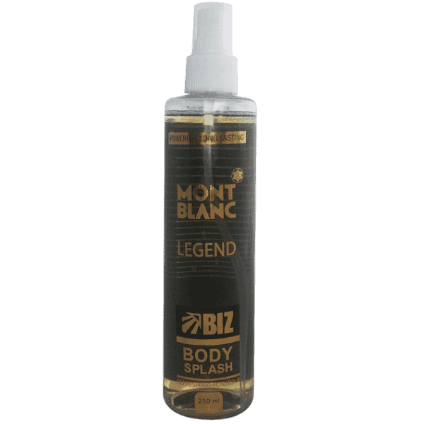 biz-mont-black-legend-body-splash-1 بادی اسپلش و خوشبوکننده بیز mont blanc (250 میل) - Image 1