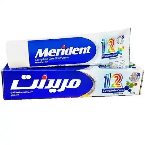 Merident-Complete-Care2-1 خمیردندان مریدنت مراقبت کامل با طعم نعنا (130 گرم) - Image 1