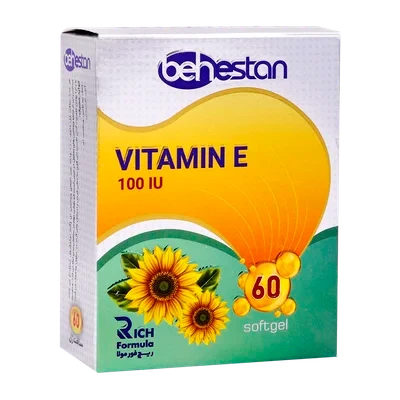 کپسول ویتامین ای 100 بهستان کپسول ویتامین ای 100 بهستان