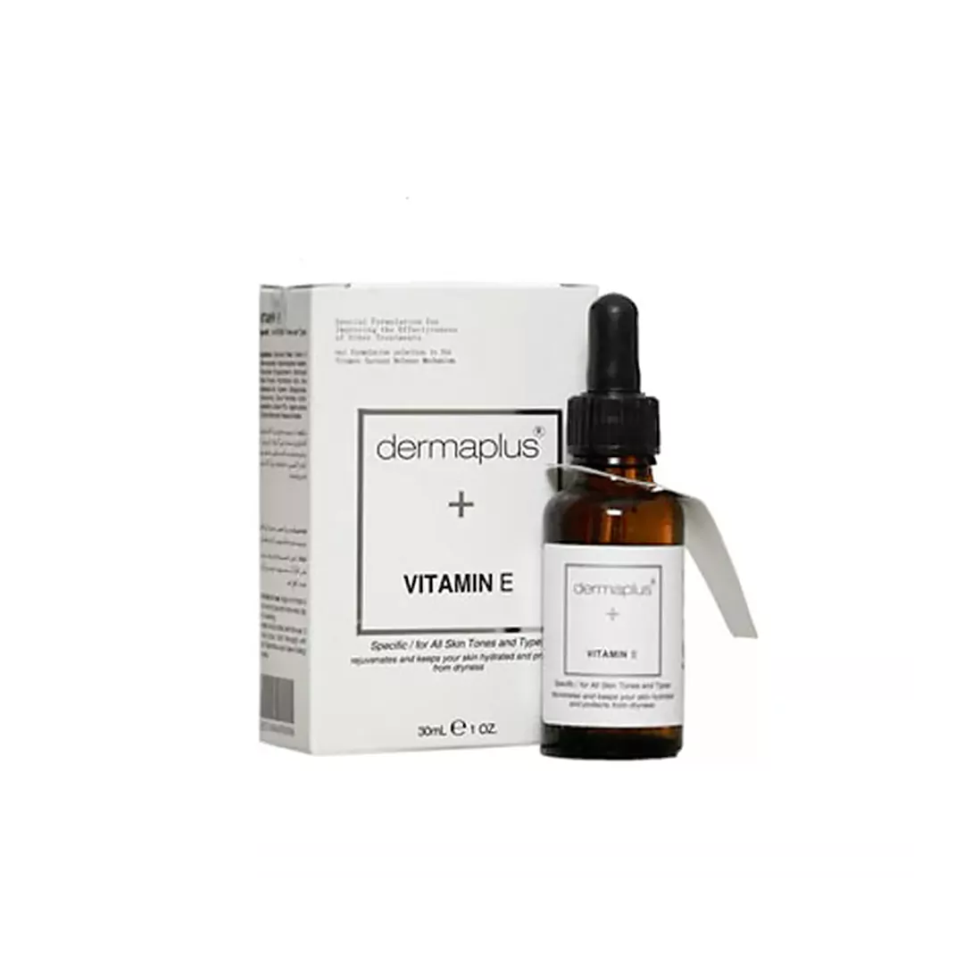 Derma-Plus-skin-serum-vitamin-E-model-volume-30-ml-gandishop سرم پوست درماپلاس مدل ویتامین E (30 میل) - Image 1