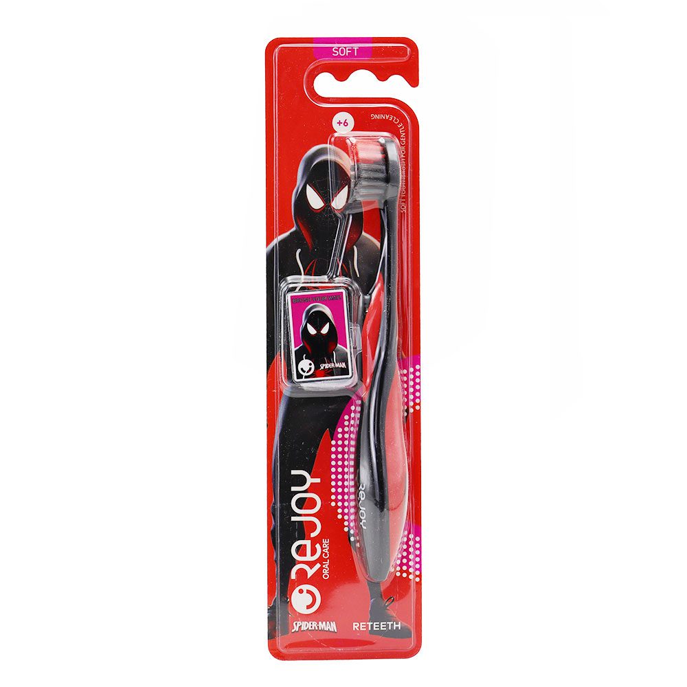 Rejoy-Frozen-4-Soft-Toothbrush-741-3 مسواک کودک سافت نرم ریجوی مدل اسپایدرمن - Image 1