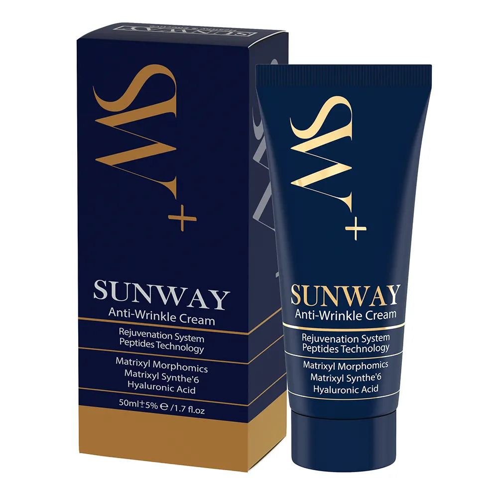 sunway-anti-aging-cream کرم مناسب پوست دارای چروک کمک ب کلاژن سازی سان وی (50 میل) - تصویر 1