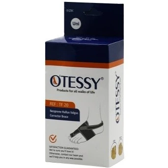 560x560 اسپلینت اصلاحی هالوکس والگوس با بند فیکساتور سایز لارج OTESSY - Image 1