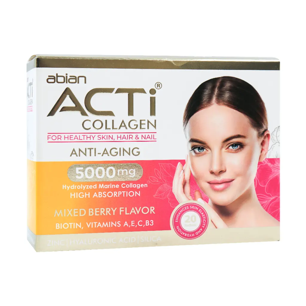 Abian-Darou-Acti-Collagen-Powder-20-Pcs ساشه اکتی کلاژن ابیان دارو (20 عدد) - Image 1