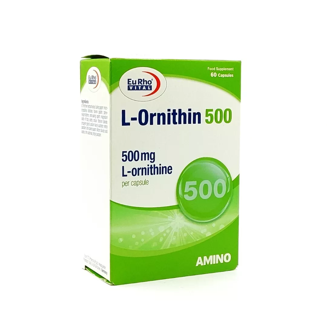IMG_20251108_113035 کپسول ال اورنیتین 500 یوروویتال (60عددی) - Image 1