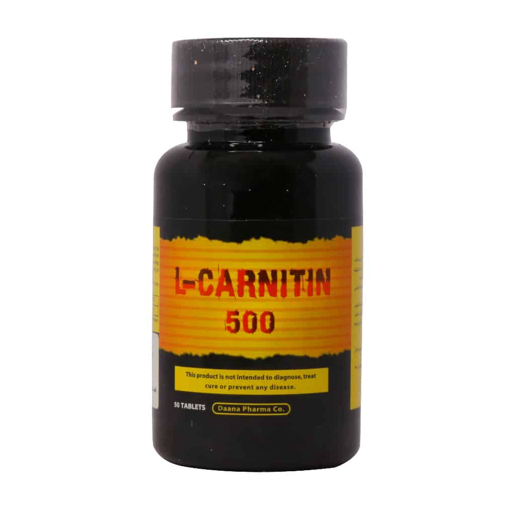 قرص ال کارنیتین 500 میلی گرم دانا 50 ع قرص ال کارنیتین 500 میلی گرم دانا (50 عدد) - Image 1