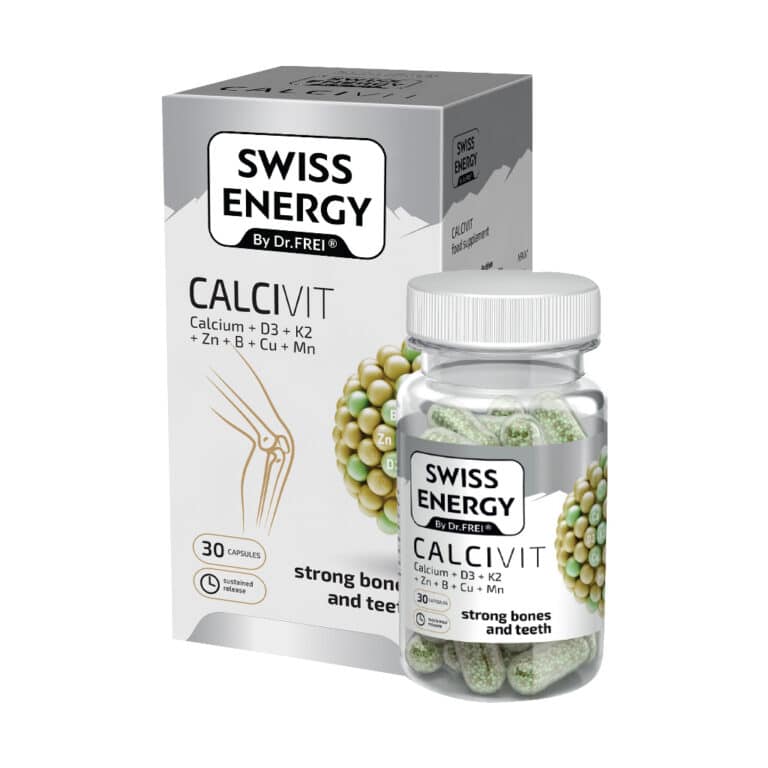 Swiss-Energy-Calcivit-Capsules-1-768x768 کپسول کلسی ویت سوییس انرژی (30 عدد) - تصویر 1