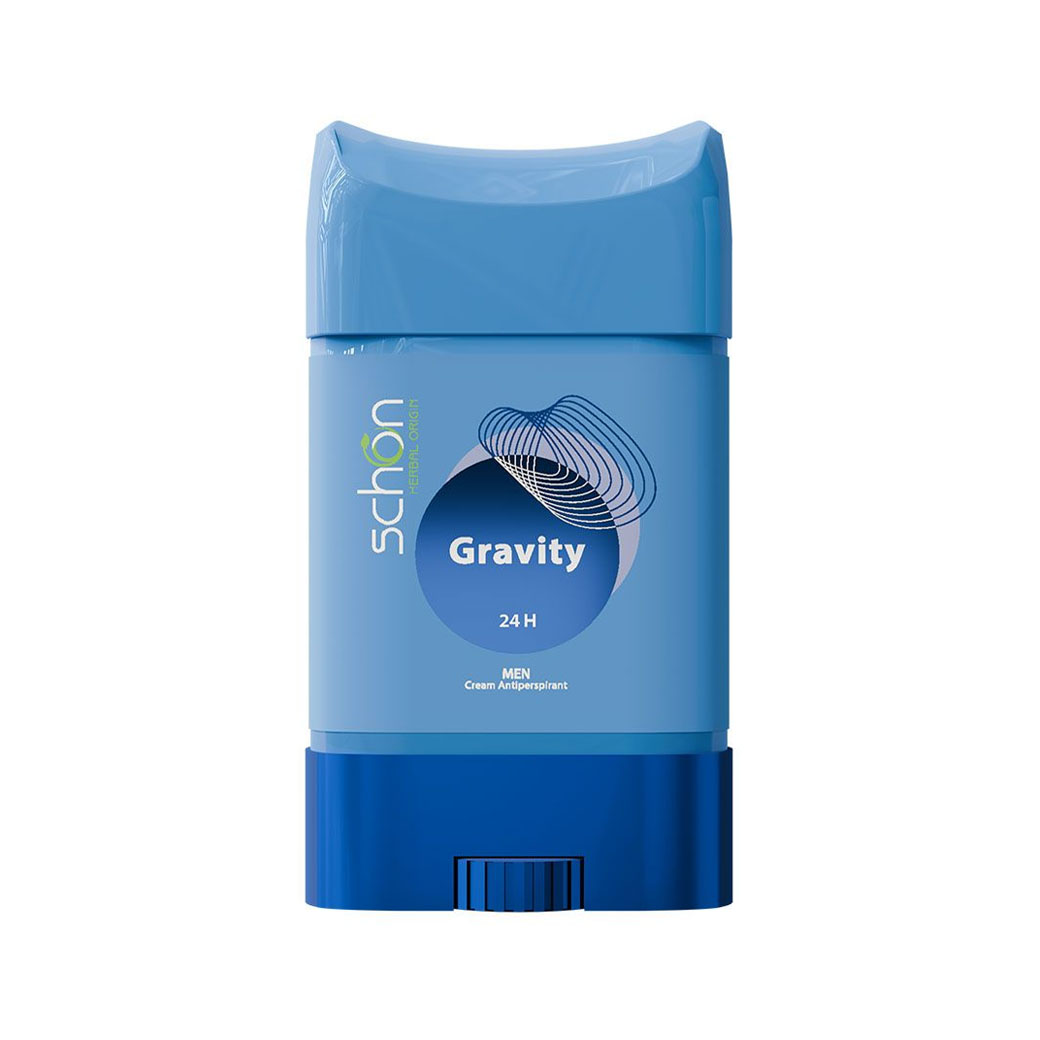 Schon-Men-Cream-Deodorant-Gravity-75ml-5342 کرم ضد تعریق مردانه گراویتی شون (75 میل) - تصویر 1