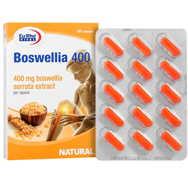 Boswellia 400 کپسول بوسولیا 400 یوروویتال (30 عدد) - تصویر 1