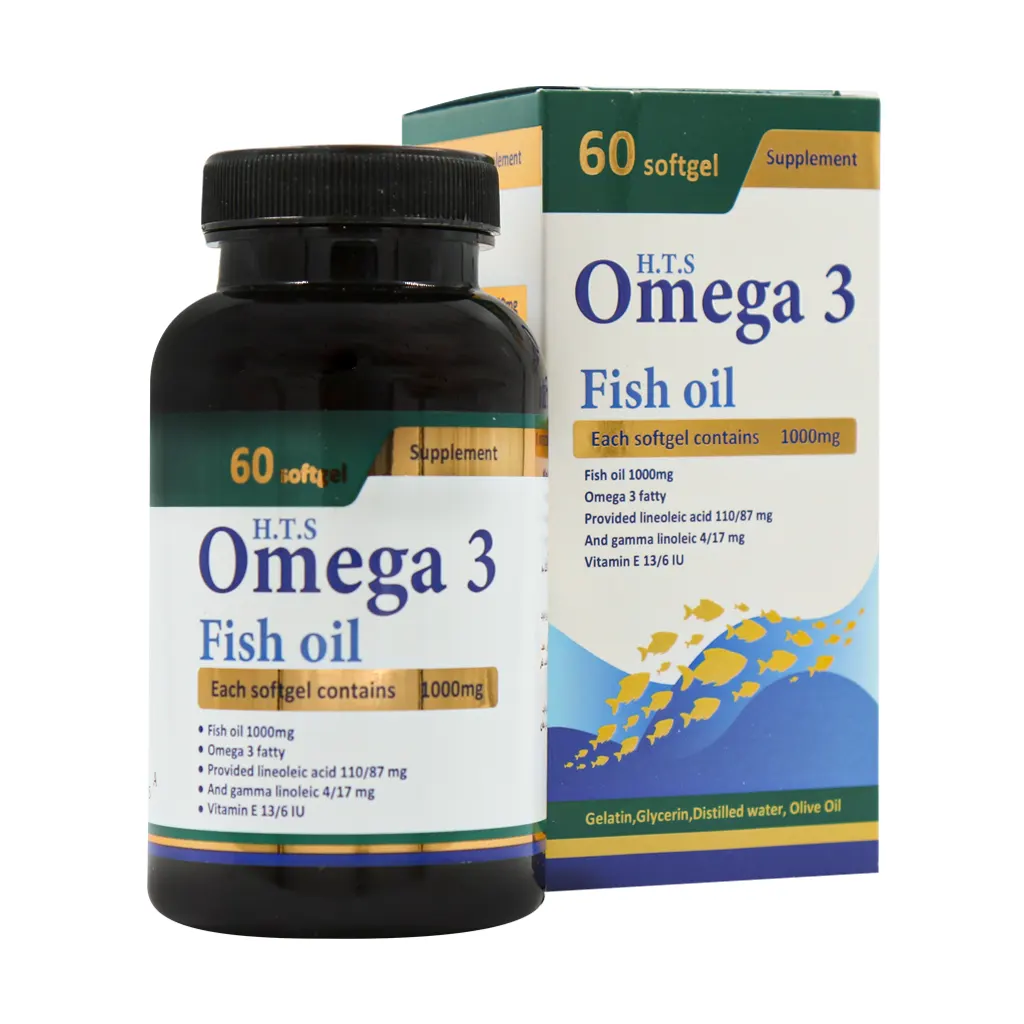 H-T-S-Omega-3-1000-Mg سافت ژل امگا 3 1000 میلی گرم حکیم تجارت سهند 60 عدد