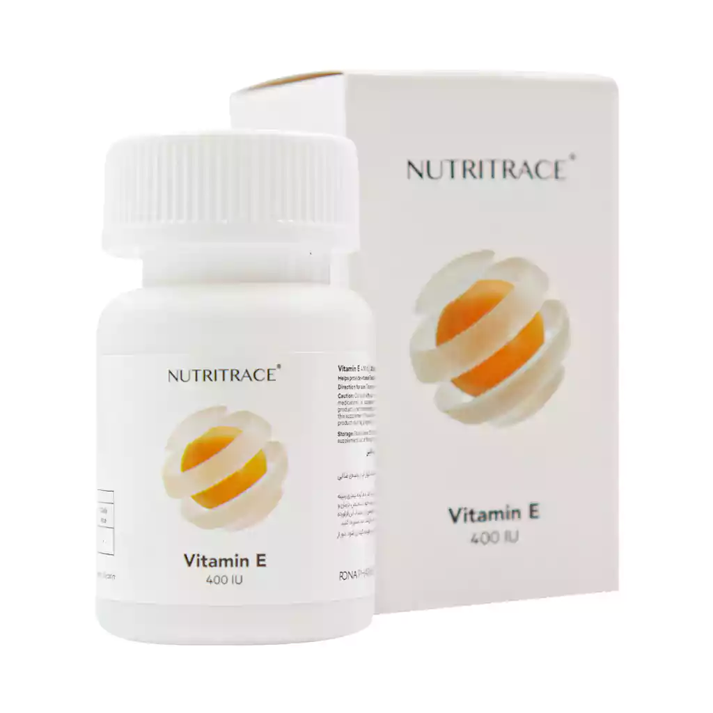 Nutritrace-Vitamin-E-30-Caps کپسول ویتامین E نوتری تریس 400 واحد 30 عدد