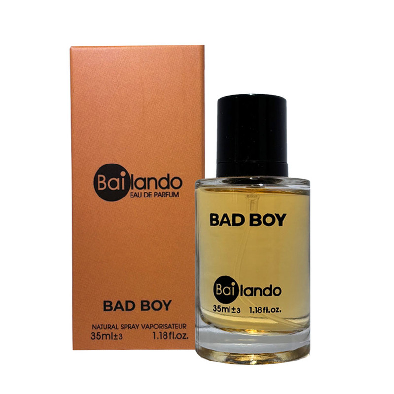 cbcaaa7ec5b1c1387103bd6c02e9c454c6296f2e_1740837395 ادوپرفیوم مردانه بایلندو مدل BAD BOY با رایحه تلخ (35 میل) - تصویر 1