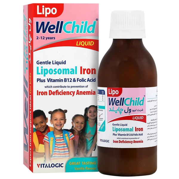 Vitalogic Well Child Syrup 200 ml شربت لیپو ول چایلد