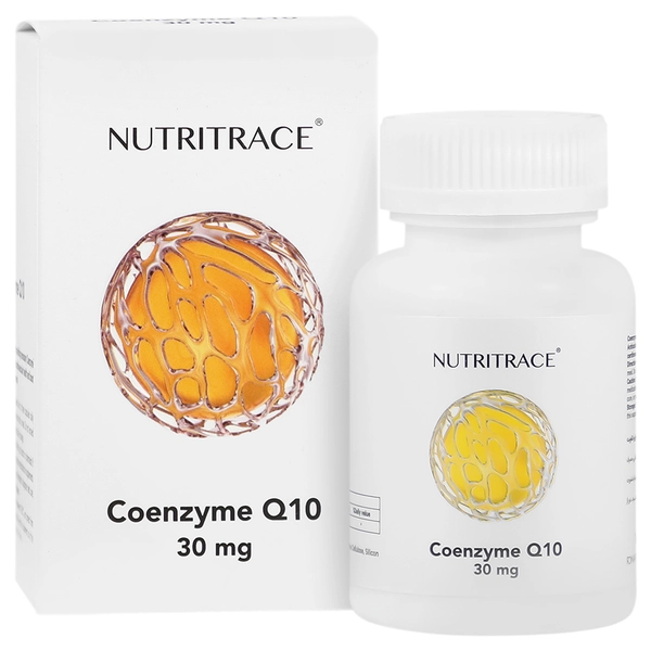 Coenzyme Q10 30 mg Nutritrace کپسول کوآنزیم کیوتن نوتری تریس
